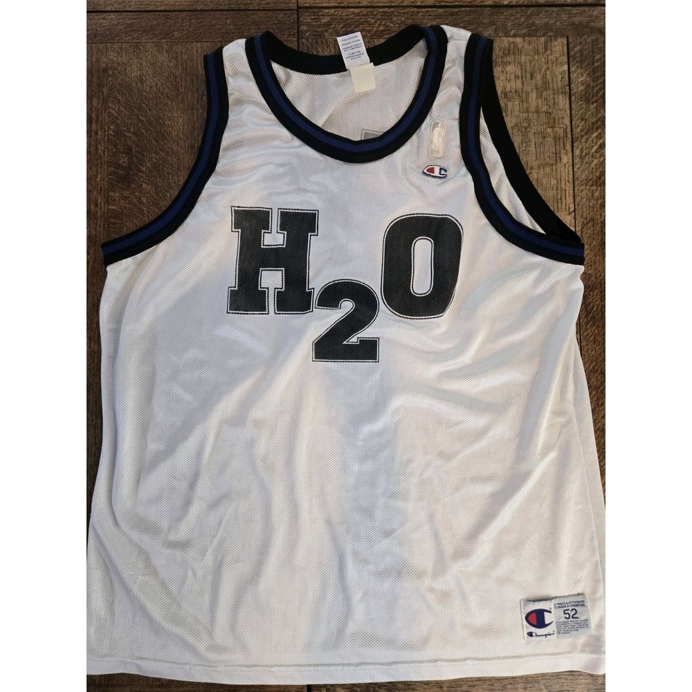 Vintage 90s H20 Champion Basketball Jersey East Coast Sz 2xl 52 Hardcore Madball